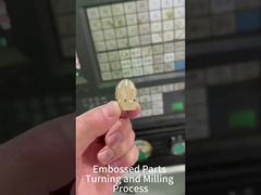 Processus de tournage et de fraisage des pièces en relief