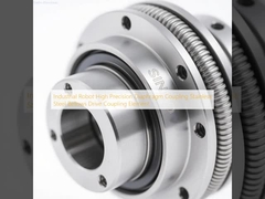 Accouplement à diaphragme de haute précision pour robot industriel, élément d'accouplement à soufflet en acier inoxydable