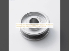 Résolution de transmission de précision de la poulie d'aluminium de haute précision