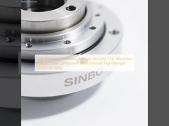 Boîtier de réducteur harmonique de haute précision usiné CNC Composant central robotique Résistant à l'usure Alliage d'aluminium haute résistance