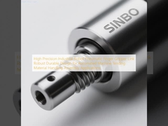 Robot industriel de haute précision à pince-doigts pneumatique Lien de conception robuste et durable pour les applications d'assemblage automatisées de machines de manipulation de matériaux