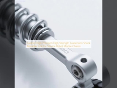 Lien d'amortisseur de suspension haute précision et haute résistance personnalisé pour châssis mobile de robot de service