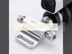 Réglage de la profondeur de la caméra Montage de haute précision Contrôle d'angle Structure rigide pour le robot de service Module de navigation de perception