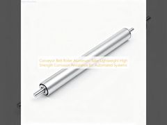 Rouleau de convoyeur à bande Tube en aluminium Léger Haute résistance Résistance à la corrosion pour systèmes automatisés