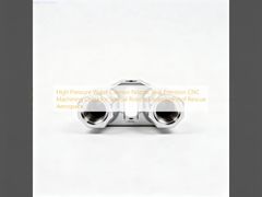 Canoë à eau haute pression siège de buse précision usinage CNC Chine pour robots spéciaux aérospatiale de sauvetage anti-explosion