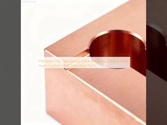 Usinage CNC de précision Chine Insert de moule en béryllium-cuivre Pièces usinées CNC personnalisées
