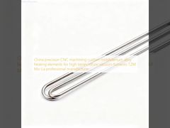 Chine usinage CNC de précision personnalisé éléments chauffants en alliage de molybdène pour fours à vide haute température TZM Mo-La fabricant professionnel