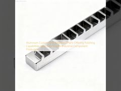 Pièces personnalisées en aluminium usinées CNC offrant des capacités de polissage, idéales pour la production de composants industriels complexes