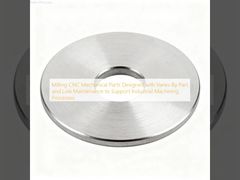 Pièces mécaniques CNC fraisées conçues avec des variations selon la pièce et une faible maintenance pour prendre en charge les processus d'usinage industriel