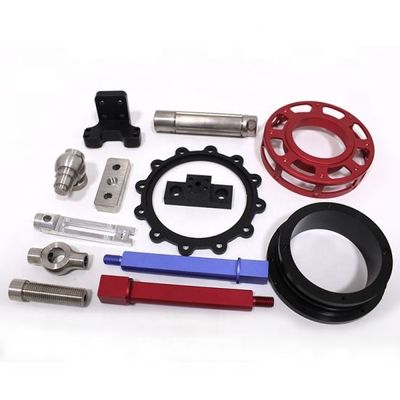 acheter 4 pièces en aluminium de commande numérique par ordinateur de 5 axes anodisant des services de fraisage et de rotation de commande numérique par ordinateur de peinture online manufacture
