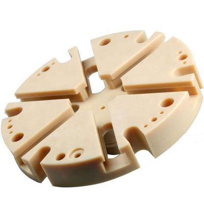 acheter Pièces d'usinage en plastique de moulage par injection en plastique automatique de pièces d'usinage de commande numérique par ordinateur de COUP D'OEIL d'unité centrale PA66 en nylon online manufacture