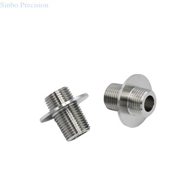 acheter Anodisé, soufflé par perles, connecteurs de stockage d'énergie à écran de soie Manche à vis en acier inoxydable online manufacture