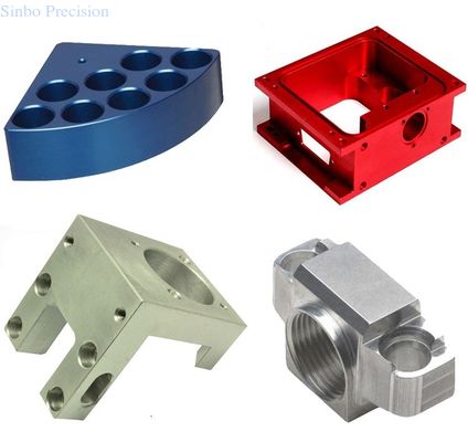 Pièces de rechange de usinage en aluminium 6061 fraisant des pièces de rotation 5 services de usinage d'axe