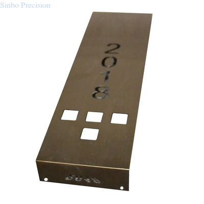 Pièces de services de recourbement d'emboutissage de découpage de laser de fabrication en métal d'acier inoxydable d'OEM