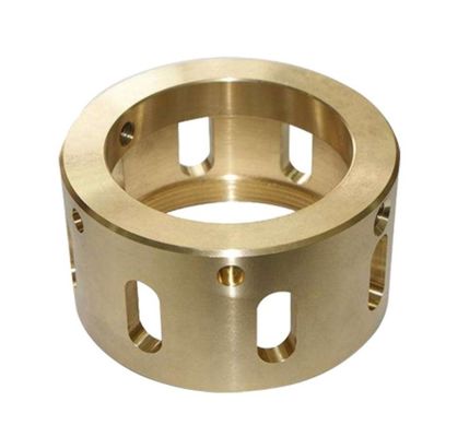 Service d'usinage CNC en ligne pour les pièces OEM en laiton pour la fabrication sur mesure de tôles métalliques