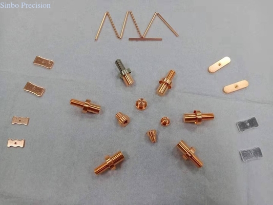 Parties en acier inoxydable CNC standard JIS avec finition anodisée