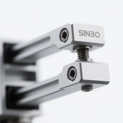 Robot industriel de haute précision à pince-doigts pneumatique Lien de conception robuste et durable pour les applications d'assemblage automatisées de machines de manipulation de matériaux